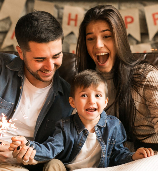 An Age Brilliantly family